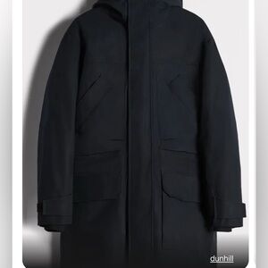 Men’s Dunhill 2 in 1 Dark Blue Down Parka Sz M Worn Once